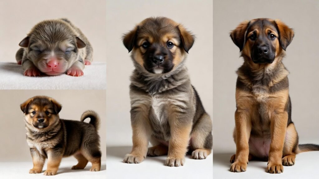 puppy growth development. fun fact about puppies