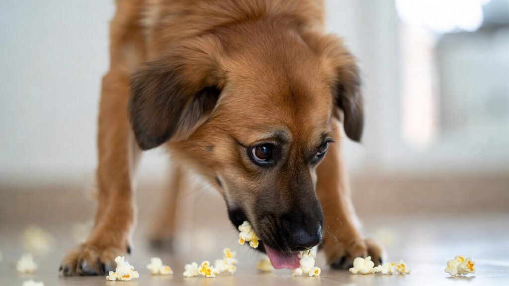 can dog eat popcorn