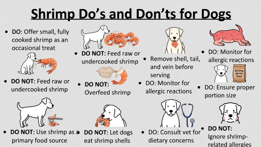 can dogs eat shrimp .Shrimp Do’s and Don’ts for Dogs.